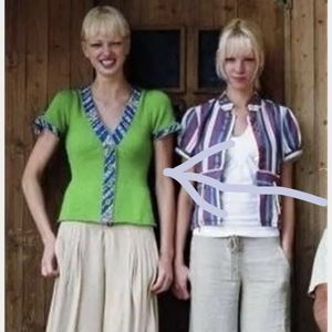 Anthropologie + hwr Bookbinder Green Knit Cardigan